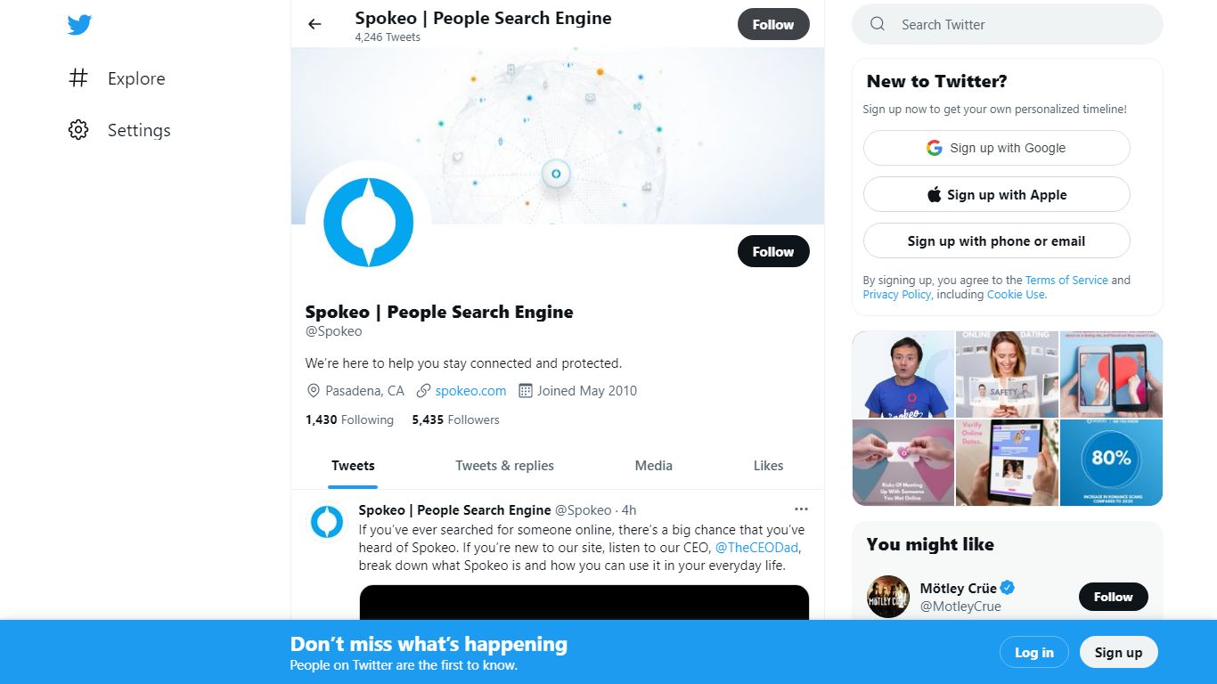 Spokeo | People Search Engine (@Spokeo) / Twitter